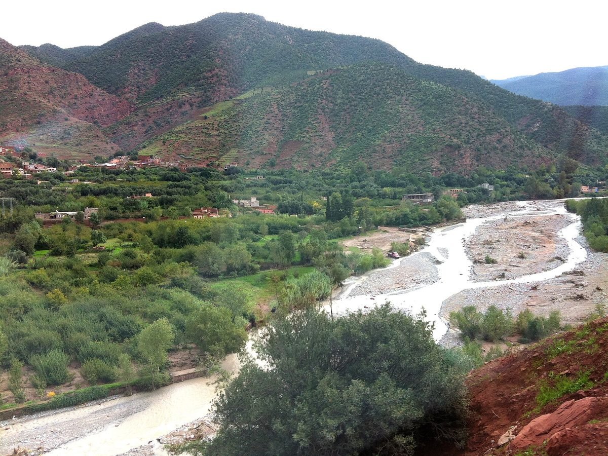 Terrain — Terrain constructible viabilisé, route de l'Ourika, Route de l'Ourika