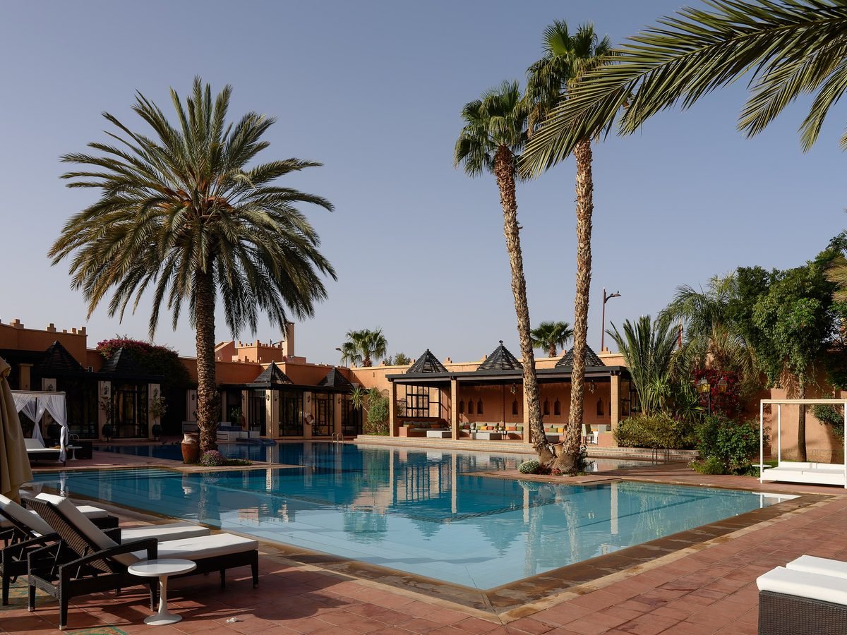 Villa — Villa contemporaine avec piscine et palmeraie, Palmeraie